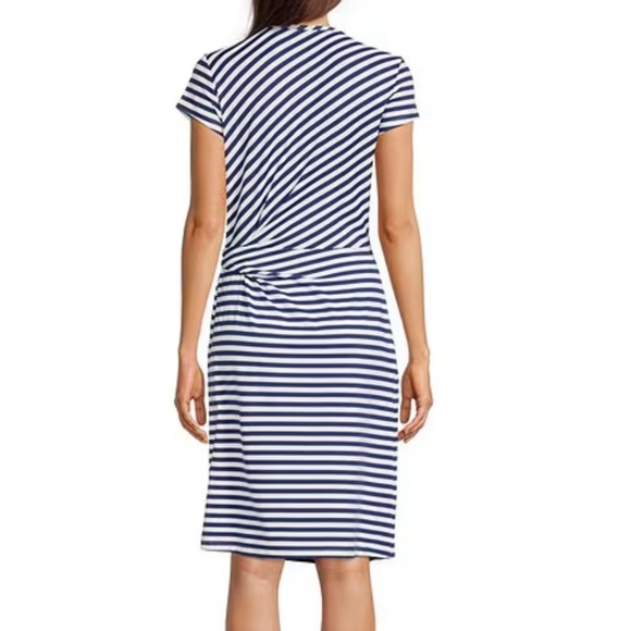 J.McLaughlin
Elora Bangle Stripe Print Side Tie Short Sleeve dress
Size medium - Picture 2 of 4
